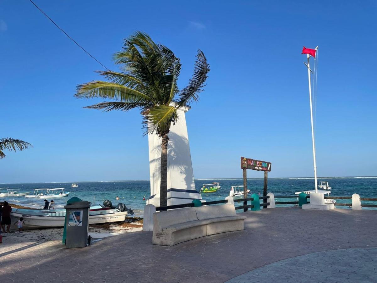 Casa Del Puerto Hotel Puerto Morelos Exterior foto